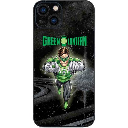 DC Comics Green Lantern Flying Action Pose iPhone 14 Plus Skin